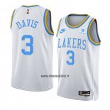 Maillot Los Angeles Lakers Anthony Davis NO 3 Classic 2022-23 Blanc