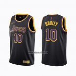 Maillot Los Angeles Lakers Jared Dudley No 10 Earned 2020-21 Noir