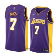 Maillot Los Angeles Lakers Javale Mcgee No 7 Statement 2018 Volet