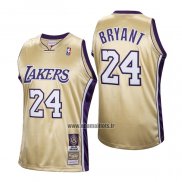 Maillot Los Angeles Lakers Lebron James No 24 Hardwood Classics Hall of Fame 2020 Or