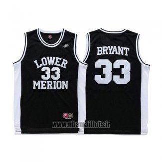 Maillot Lower Merion Kobe Bryant No 33 Noir