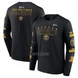 Maillot Manches Longues Denver Nuggets 2023 NBA Finals Champions Courtside Noir