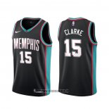 Maillot Memphis Grizzlies Brandon Clarke NO 15 Classic Noir