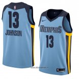 Maillot Memphis Grizzlies Brice Johnson No 13 Statement 2018 Bleu