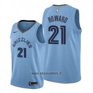 Maillot Memphis Grizzlies Dwight Howard No 21 Statement Bleu