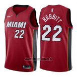 Maillot Miami Heat Luke Babbitt No 22 Statement 2017-18 Rouge
