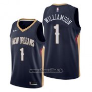 Maillot New Orleans Pelicans Zion Williamson No 1 Icon 2019-20 Bleu