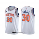 Maillot New York Knicks Julius Randle NO 30 Statement Blanc