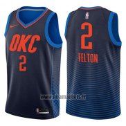 Maillot Oklahoma City Thunder Raymond Felton No 2 Statement 2017-18 Bleu