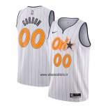 Maillot Orlando Magic Aaron Gordon No 00 Ville 2020-21 Blanc