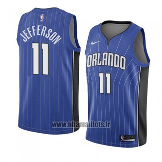 Maillot Orlando Magic Amile Jefferson No 11 Icon 2018 Bleu