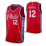 Maillot Philadelphia 76ers Tobias Harris NO 12 Statement 2020 Rouge