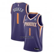 Maillot Phoenix Suns Devin Booker NO 1 Icon 2021 Volet