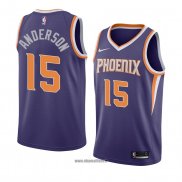 Maillot Phoenix Suns Ryan Anderson No 15 Icon 2018 Volet