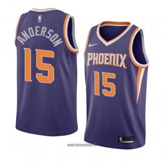 Maillot Phoenix Suns Ryan Anderson No 15 Icon 2018 Volet