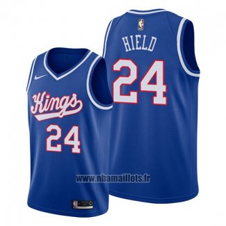 Maillot Sacramento Kings Buddy Hield No 24 Hardwood Classics 2019-20 Bleu