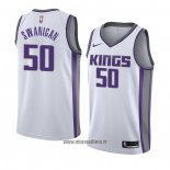 Maillot Sacramento Kings Caleb Swanigan No 50 Association 2018 Blanc