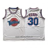 Maillot Tune Squad Stephen Curry No 30 Blanc