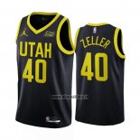 Maillot Utah Jazz Cody Zeller NO 40 Statement 2022-23 Noir