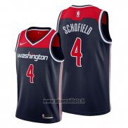 Maillot Washington Wizards Admiral Schofield No 4 Statement 2019-20 Bleu