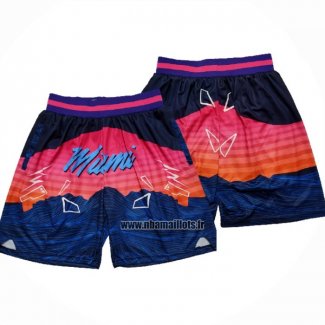 Short Miami Heat Rosa Bleu