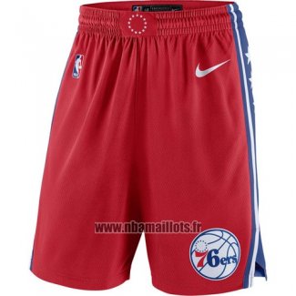 Short Philadelphia 76ers 2017-18 Rouge