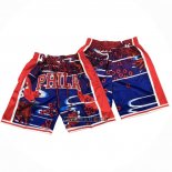 Short Philadelphia 76ers Lunar New Year Mitchell & Ness Just Don Rouge