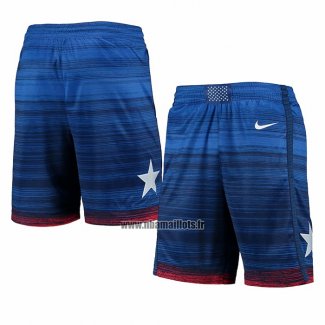 Short USA 2020 Bleu