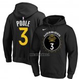 Veste a Capuche Golden State Warriors Jordan Poole Ville 2022-23 Noir