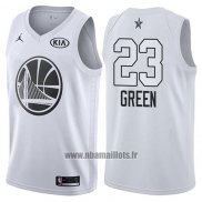 Maillot All Star 2018 Golden State Warriors Draymond Green No 23 Blanc