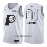 Maillot All Star 2018 Indiana Pacers Nike Personnalise Blanc