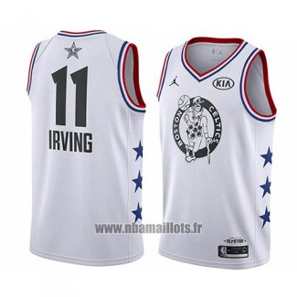 Maillot All Star 2019 Boston Celtics Kyrie Irving No 11 Blanc