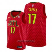 Maillot Atlanta Hawks Clint Capela No 17 Statement 2019-20 Rouge