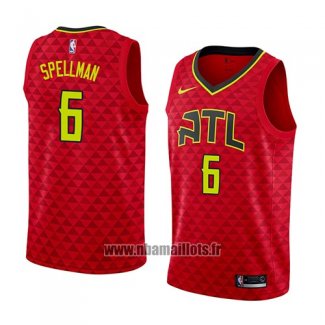 Maillot Atlanta Hawks Omari Spellman No 6 Statement 2018-19 Rouge