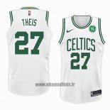 Maillot Boston Celtics Daniel Theis No 27 Association 2018 Blanc