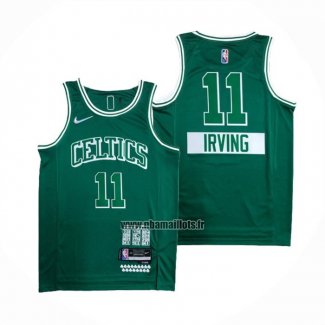 Maillot Boston Celtics Kyrie Irving NO 11 Ville 2021-22 Vert