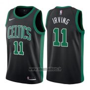 Maillot Boston Celtics Kyrie Irving No 11 2017-18 Noir