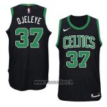 Maillot Boston Celtics Semi Ojeleye No 37 Statement 2018 Noir