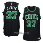 Maillot Boston Celtics Semi Ojeleye No 37 Statement 2018 Noir