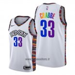 Maillot Brooklyn Nets Allen Crabbe No 33 Ville Lgbtq Pride Night 2020 Blanc