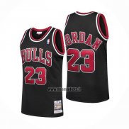 Maillot Chicago Bulls Michael Jordan NO 23 Mitchell & Ness 1997-98 Noir