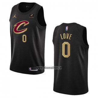 Maillot Cleveland Cavaliers Kevin Love NO 0 Statement 2022-23 Noir