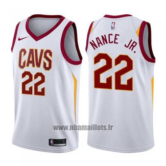 Maillot Cleveland Cavaliers Larry Nance Jr. No 7 Statement 2017-18 Noir