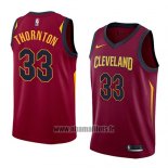 Maillot Cleveland Cavaliers Marcus Thornton No 33 Icon 2018 Rouge