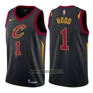 Maillot Cleveland Cavaliers Rodney Hood No 1 Statement 2017-18 Noir