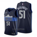 Maillot Dallas Mavericks Boban Marjanovic No 51 Statement Bleu