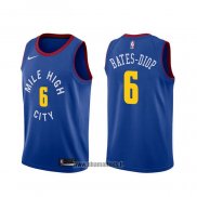 Maillot Denver Nuggets Keita Bates-diop NO 6 Statement Bleu