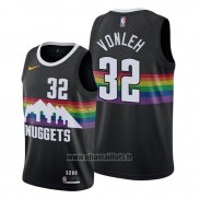 Maillot Denver Nuggets Noah Vonleh No 32 Ville 2019-20 Noir