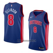 Maillot Detroit Pistons Henry Ellenson No 8 Icon 2018 Bleu