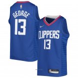 Maillot Enfant Los Angeles Clippers Paul George NO 13 Icon Bleu